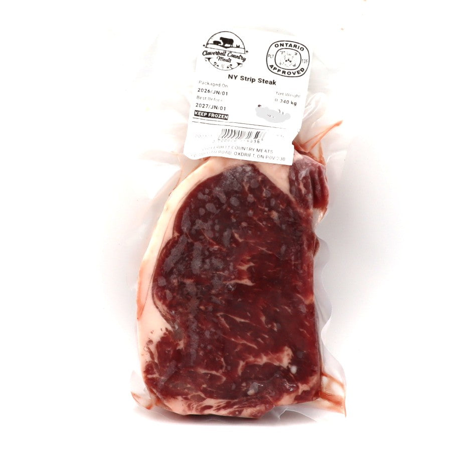 Angus Beef - NY Strip Steak - Rocking K Ranch - Cloverbelt