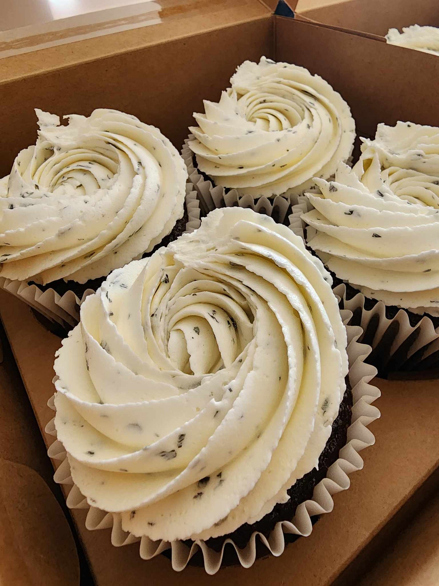 Chocolate Mint Cupcakes