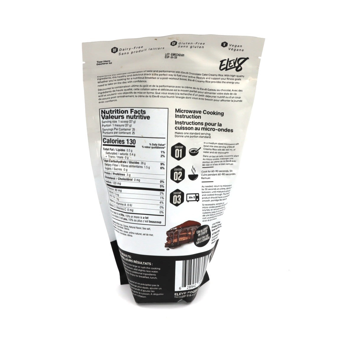 Elev8 - Creamy Rice - Chocolate Cake