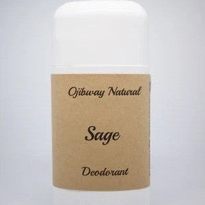 Deodorant - Sage by Ojibway Natural — Ojibway Natural Deodorant – Aluminum- Free, Long Lasting Protection ( 110g) Stay