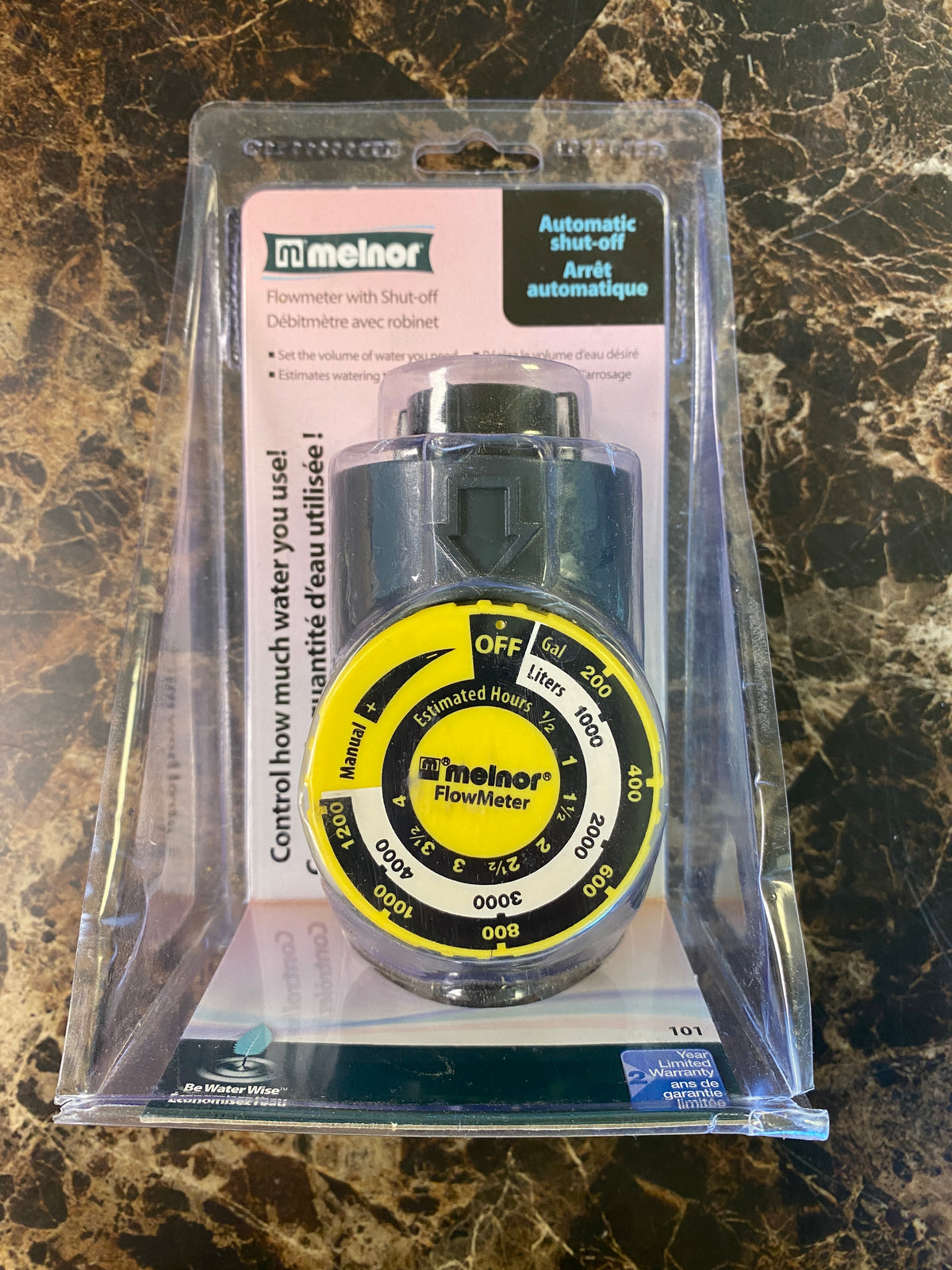 Melnor Flowmeter with Shut-off