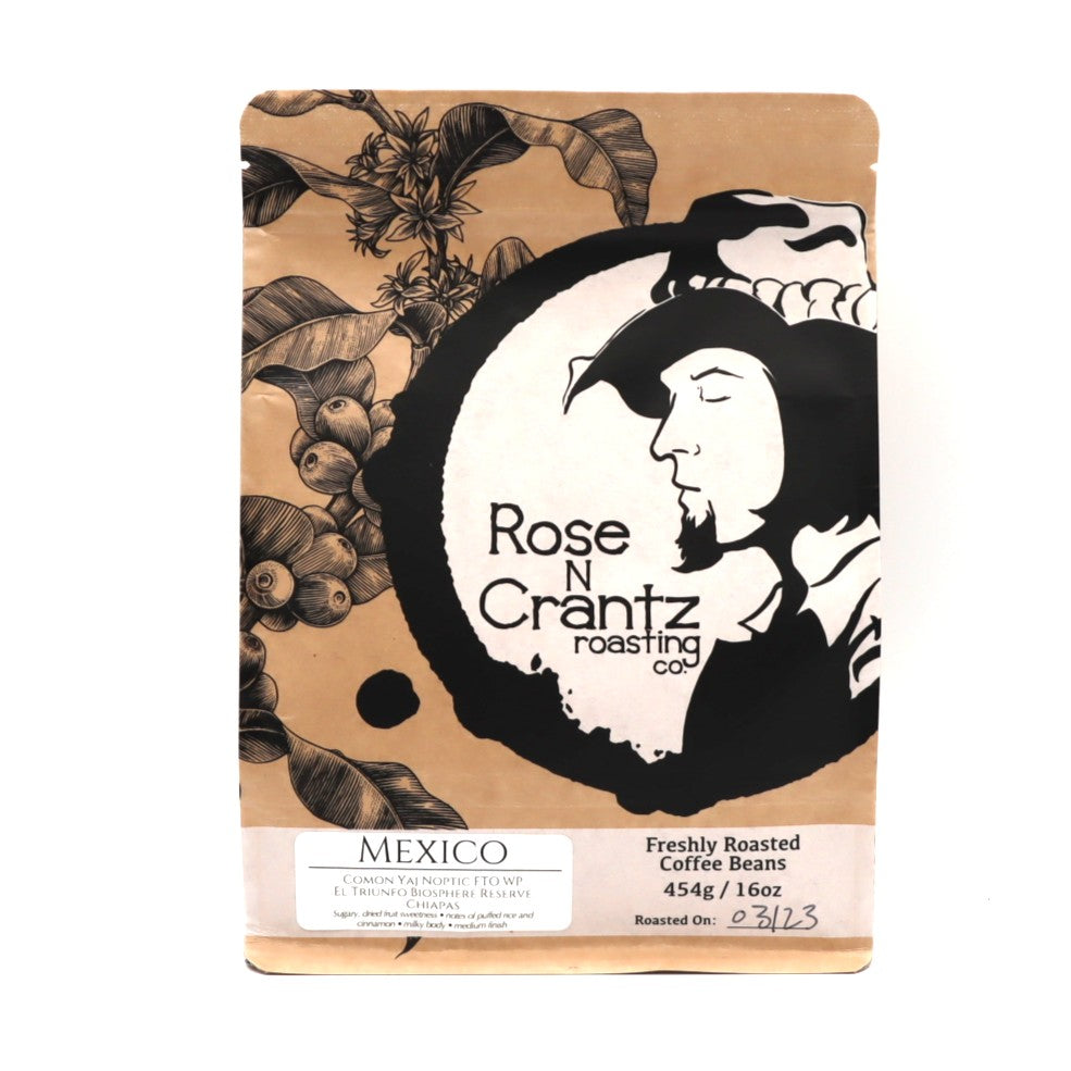 Coffee - Mexica - Comon Yaj Noptic - Chiapas - 454g - Wholebean by Rose N Crantz — Beverage — Rose N Crantz Coffee – Mexic...