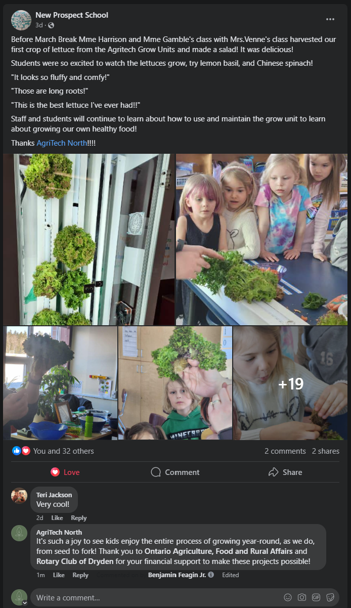 Automated Educational Tower Grow Rack