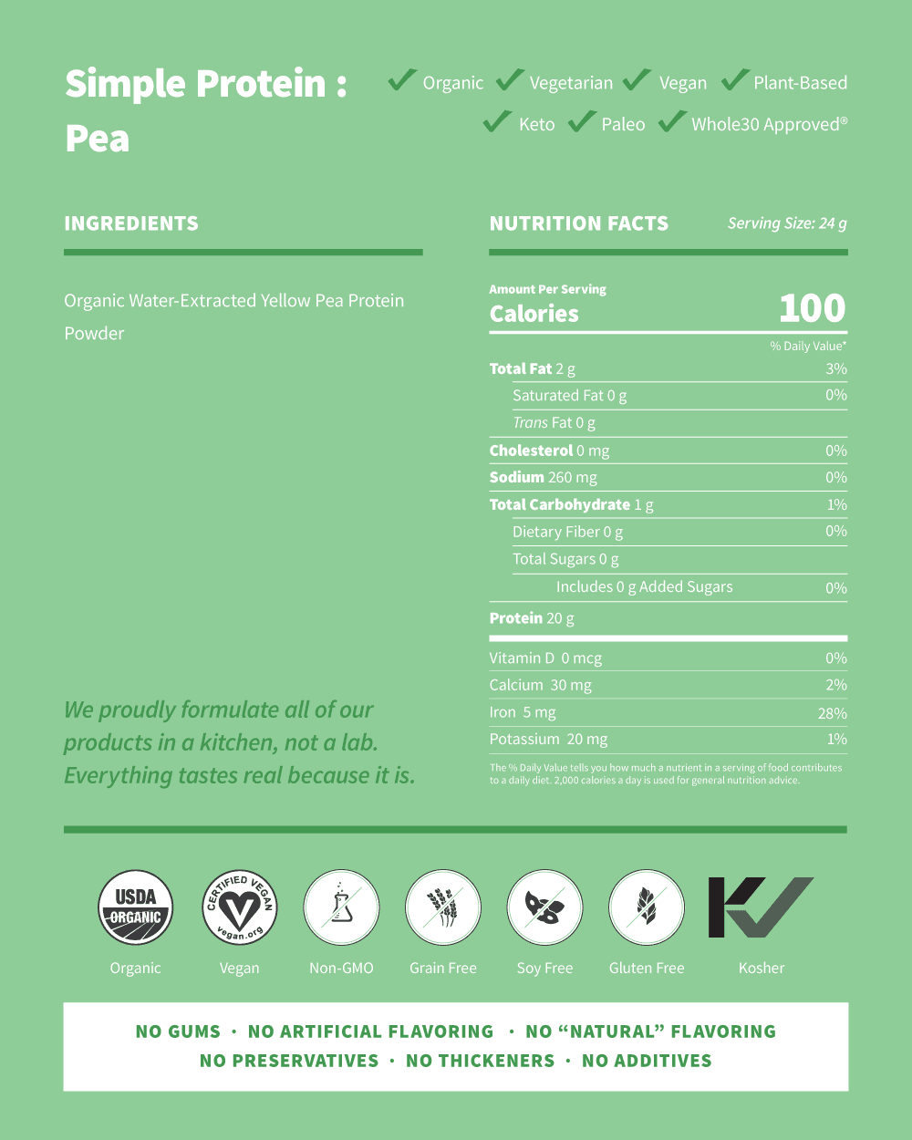 Organic Vegan Protein Powders