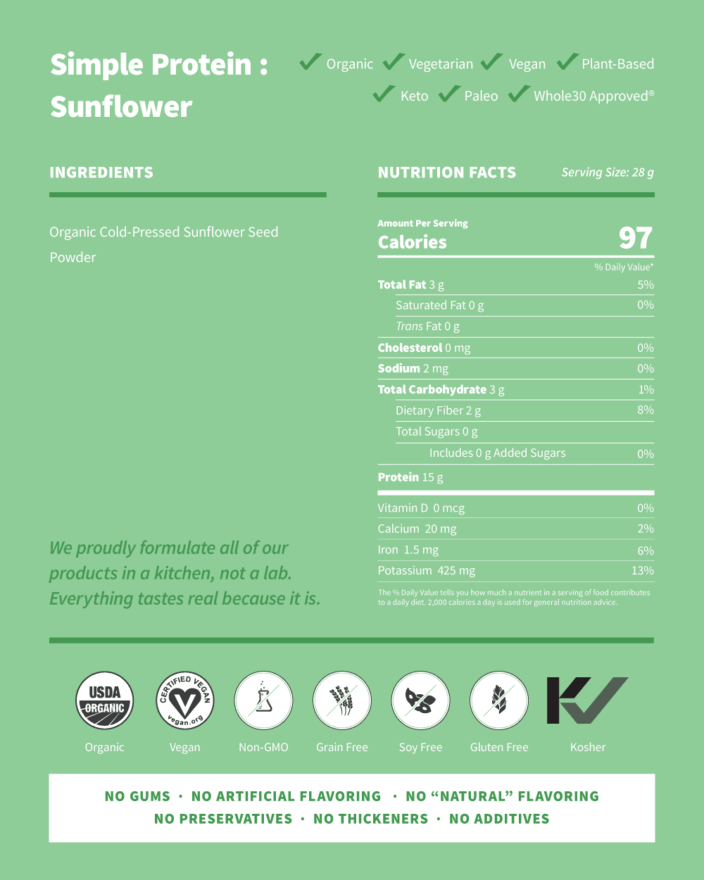 Organic Vegan Protein Powders