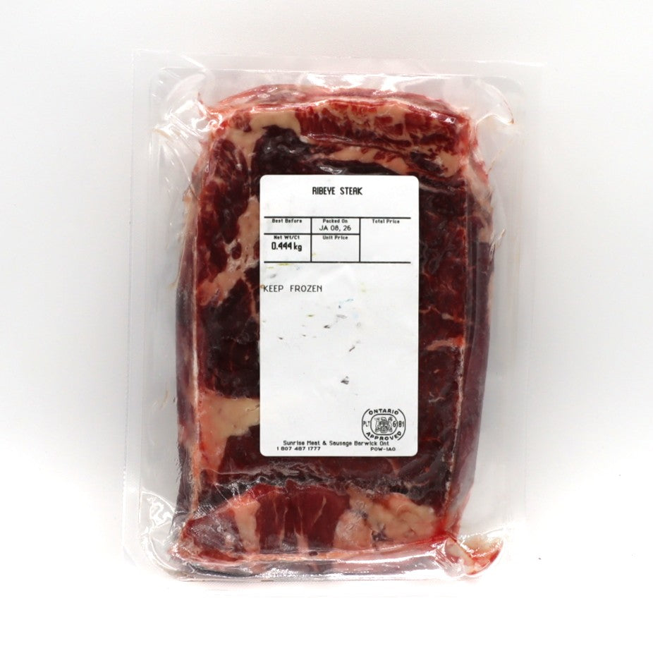 Beef - Steak - Ribeye - Sunrise Meats - Front - Sunrise Meat & Sausage - AgriTech North