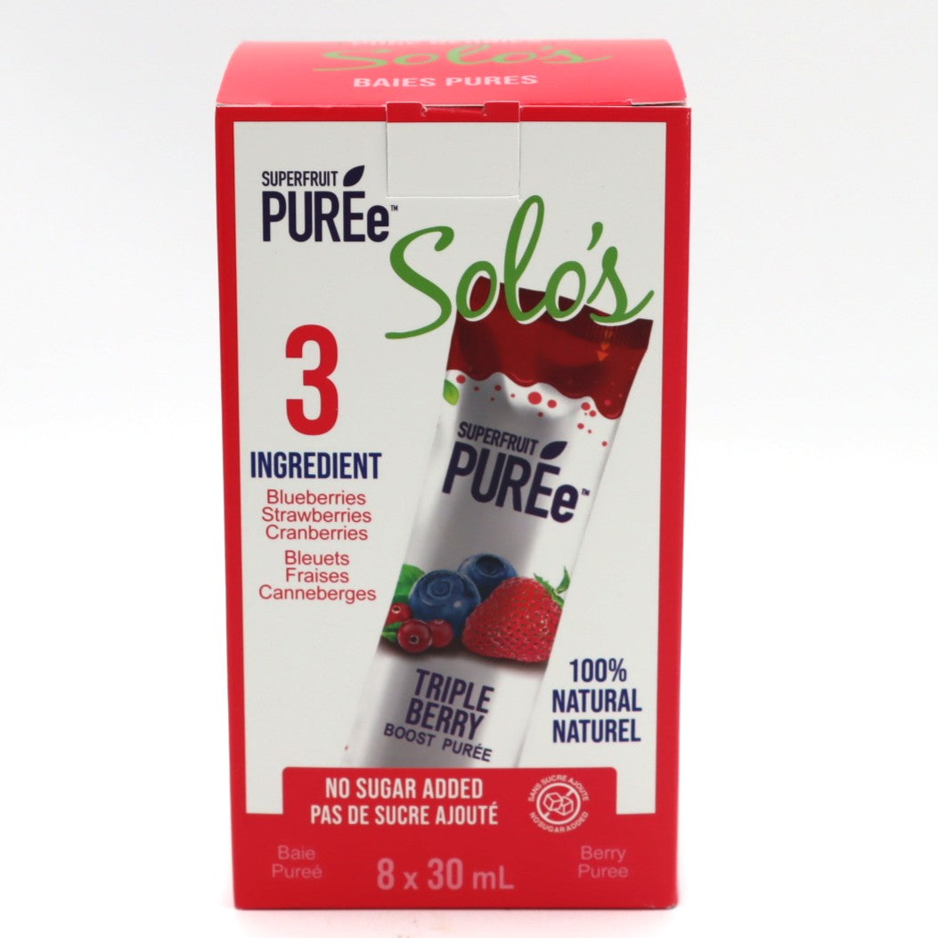 Superfruit Puree - Solo's Triple Berry Puree - Healthy Berries Ltd - AgriTech North