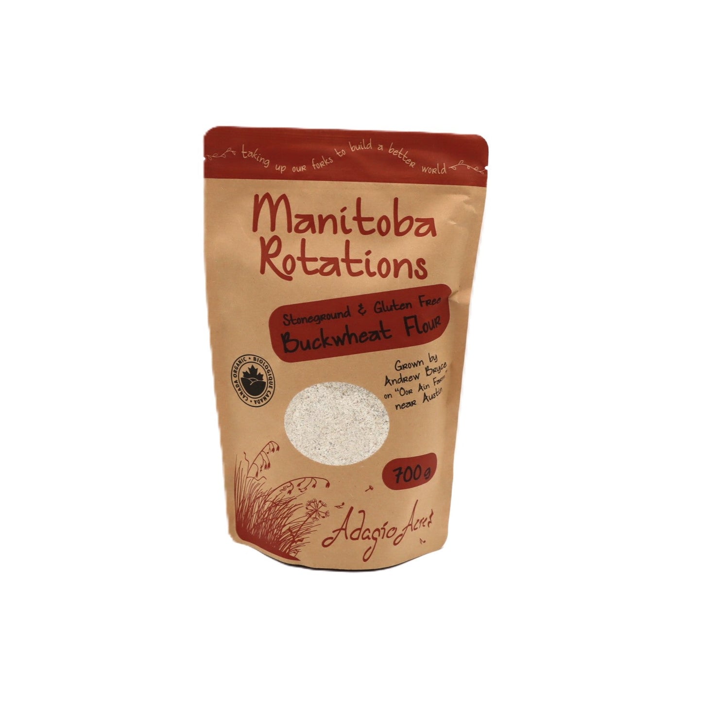 Buckwheat Flour - Manitoba Rotations - Adagio Acres - AgriTech North