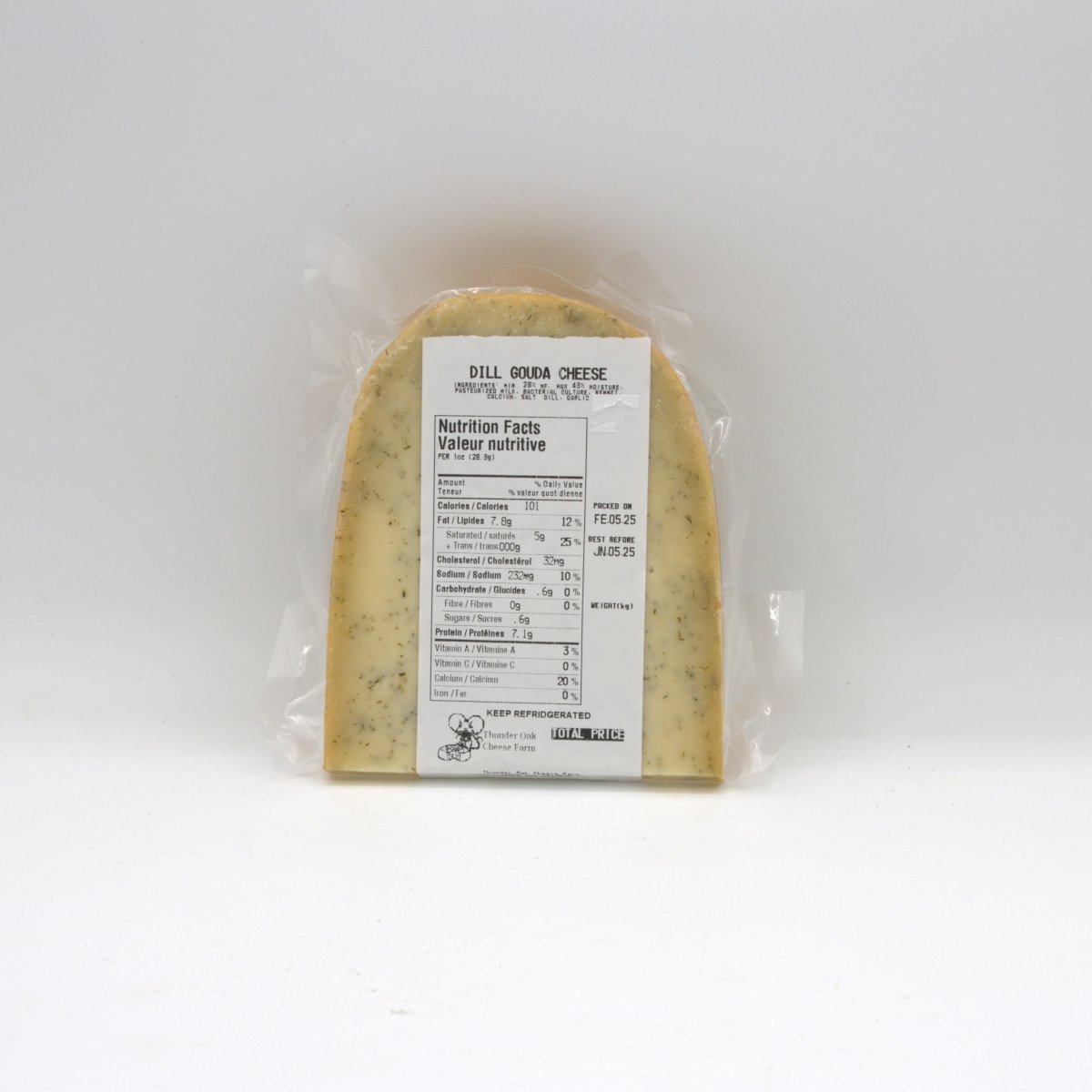 Cheese - Gouda - Dill - Thunder Oak Cheese Farm | Thunder Oak Cheese Farm