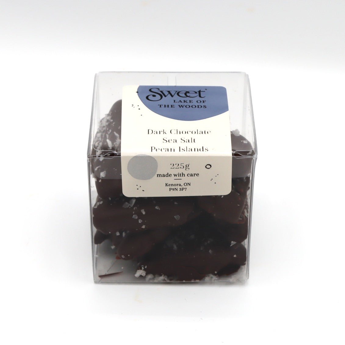 Dark Chocolate Sea Salt Pecan Islands - Sweet Lake of the Woods - AgriTech North