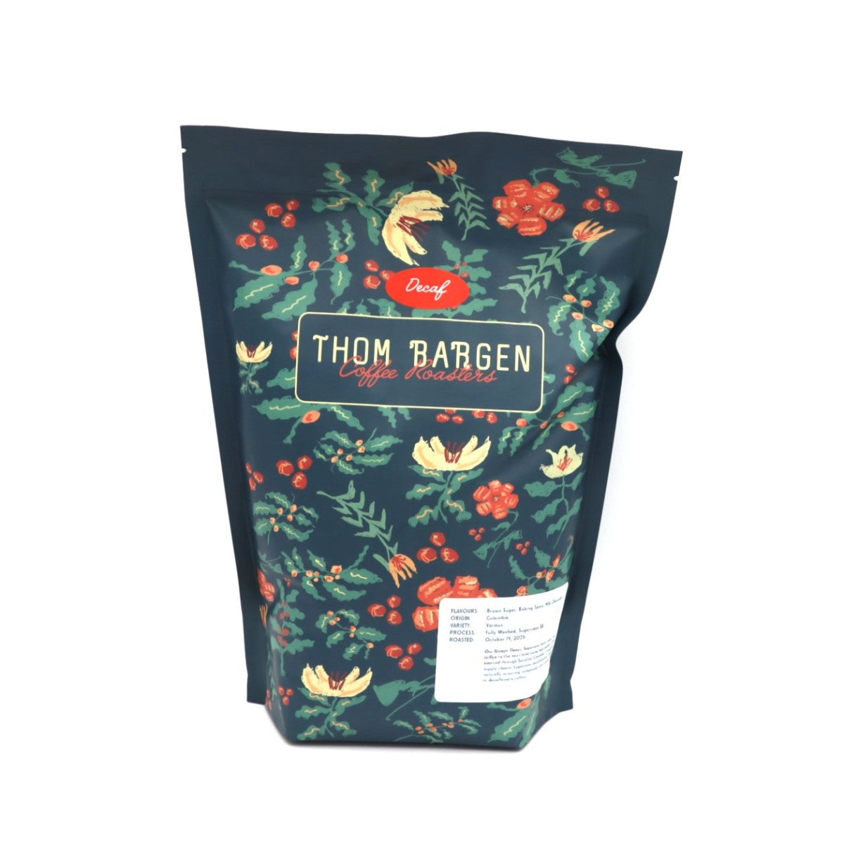 Coffee - Always Sleepy - Decaf - Wholebean | Thom Bargen
