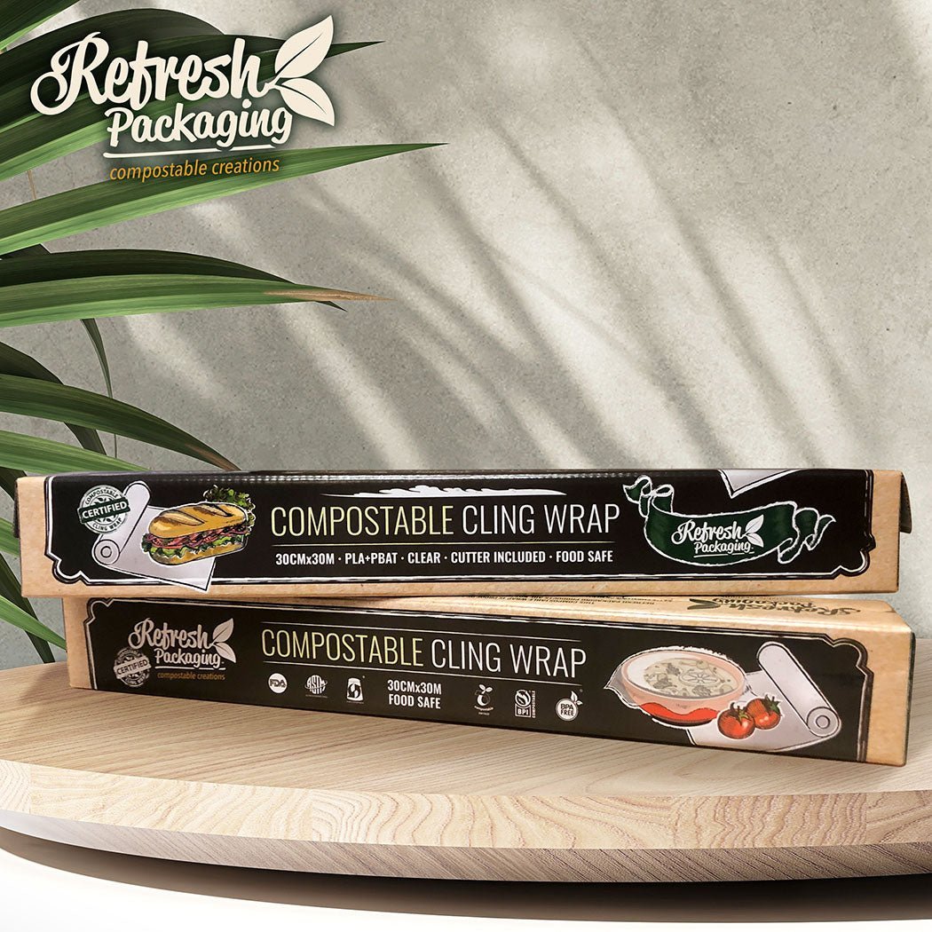 Compostable Cling - Wrap - Refresh Packaging - AgriTech North