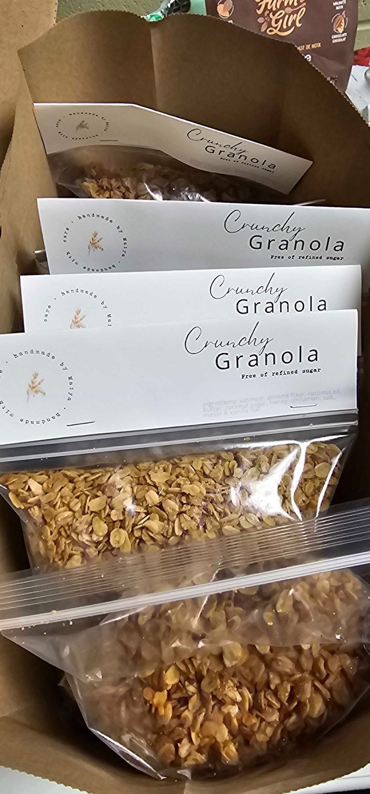 Crunchy Granola (470g) - Tyra’s Baking - AgriTech North