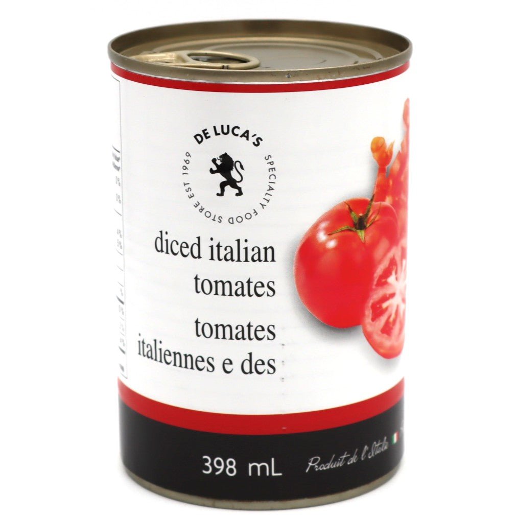 Diced Italian Tomatoes - De Luca's Specialty Foods - AgriTech North