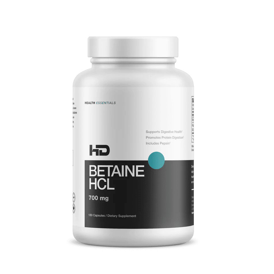 HD Betaine HCL - 700 mg (180 oral capsules) - HD Muscle - AgriTech North