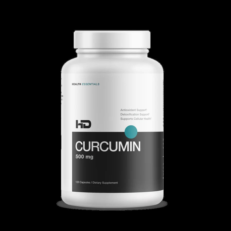 HD Curcumin - 500mg (120 Oral Capsules) - HD Muscle - AgriTech North