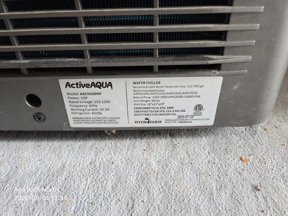 Active Aqua Water Chiller (NEW, with cosmetic damage)