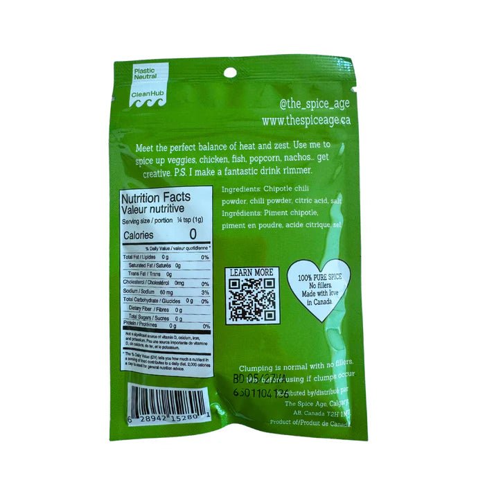 Seasoning - Chipotle Lime (60g) | The Spice Age