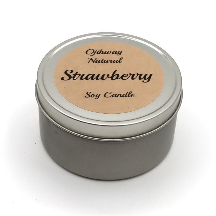 Soy Candle - Strawberry | Ojibway Natural