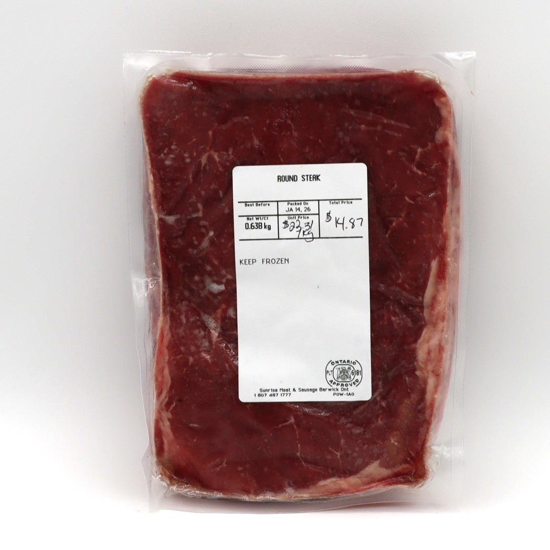 Steak - Round - Sunrise Meats | Sunrise Meat & Sausage
