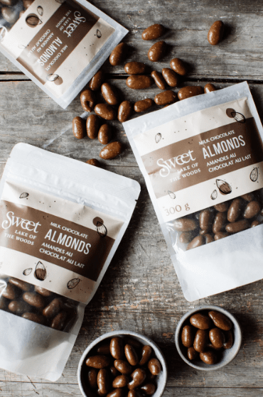 Milk Chocolate - Almonds - Sweet Lake of the Woods - AgriTech North