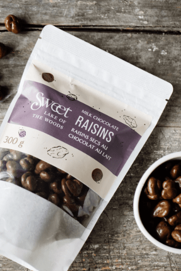 Milk Chocolate - Raisins - Sweet Lake of the Woods - AgriTech North