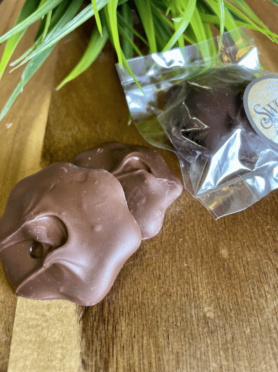 Milk Chocolate Sea Salt Pecan Islands | Sweet Lake of the Woods