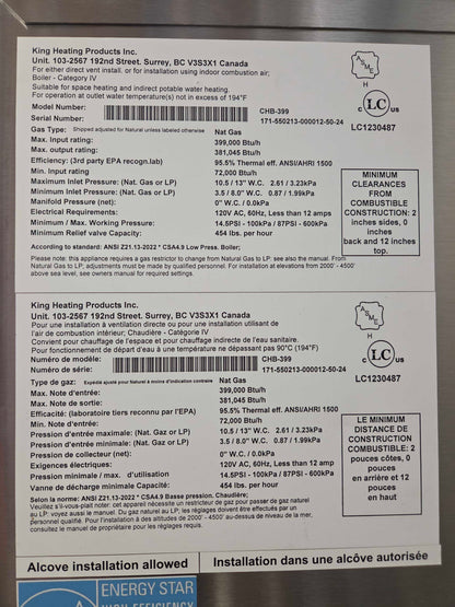 Ultimate Commercial Boiler