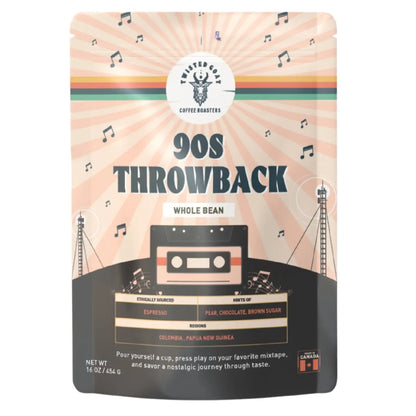 90s Throwback - Whole Bean Coffee - Espresso - 1lb