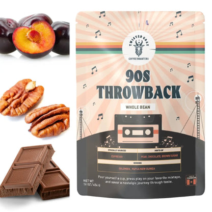 90s Throwback - Whole Bean Coffee - Espresso - 1lb