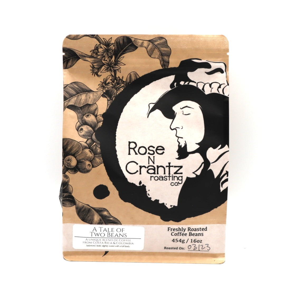 Coffee - A Tale Of Two Beans - 454g - Wholebean by Rose N Crantz — Beverage — Rose N Crantz Coffee – A Tale of Two Beans (...