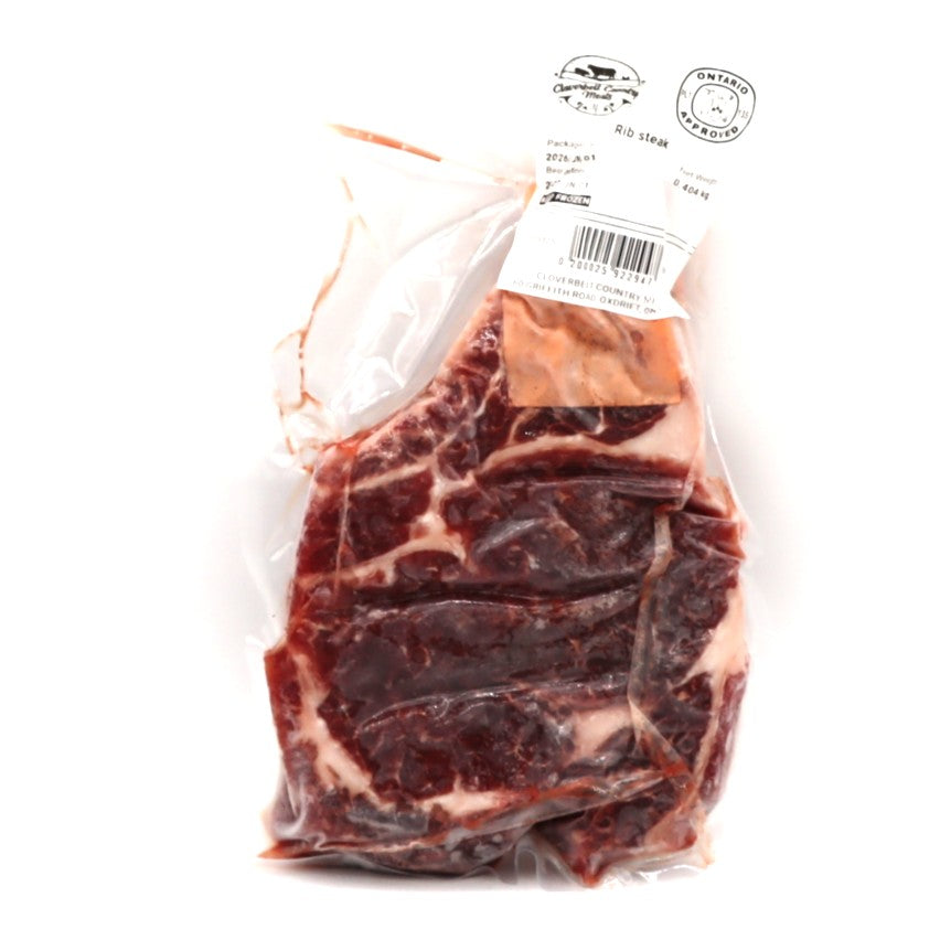 Angus Beef - Rib Steak - Rocking K Ranch - Cloverbelt