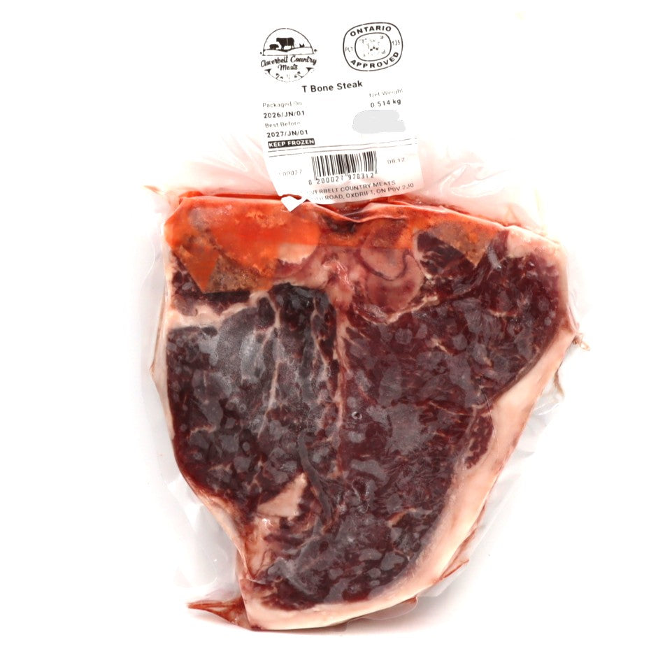 Angus Beef - T-Bone Steak - Rocking K Ranch - Cloverbelt