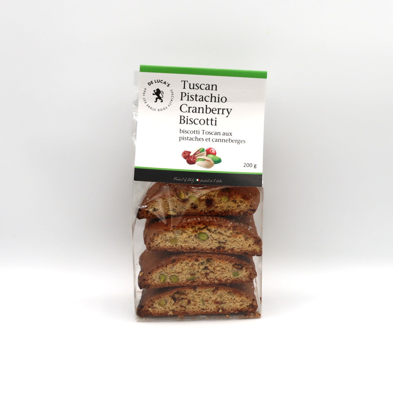 Biscotti - Pistachio Cranberry