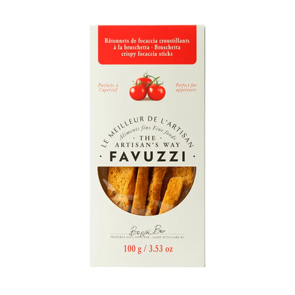 Bruschetta Crispy Focaccia Sticks