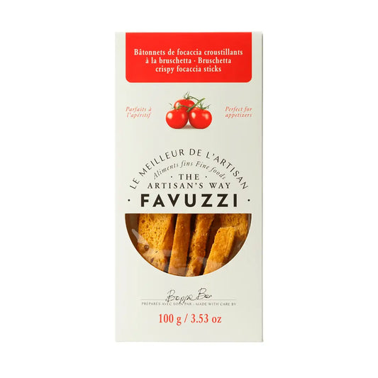 Bruschetta Crispy Focaccia Sticks