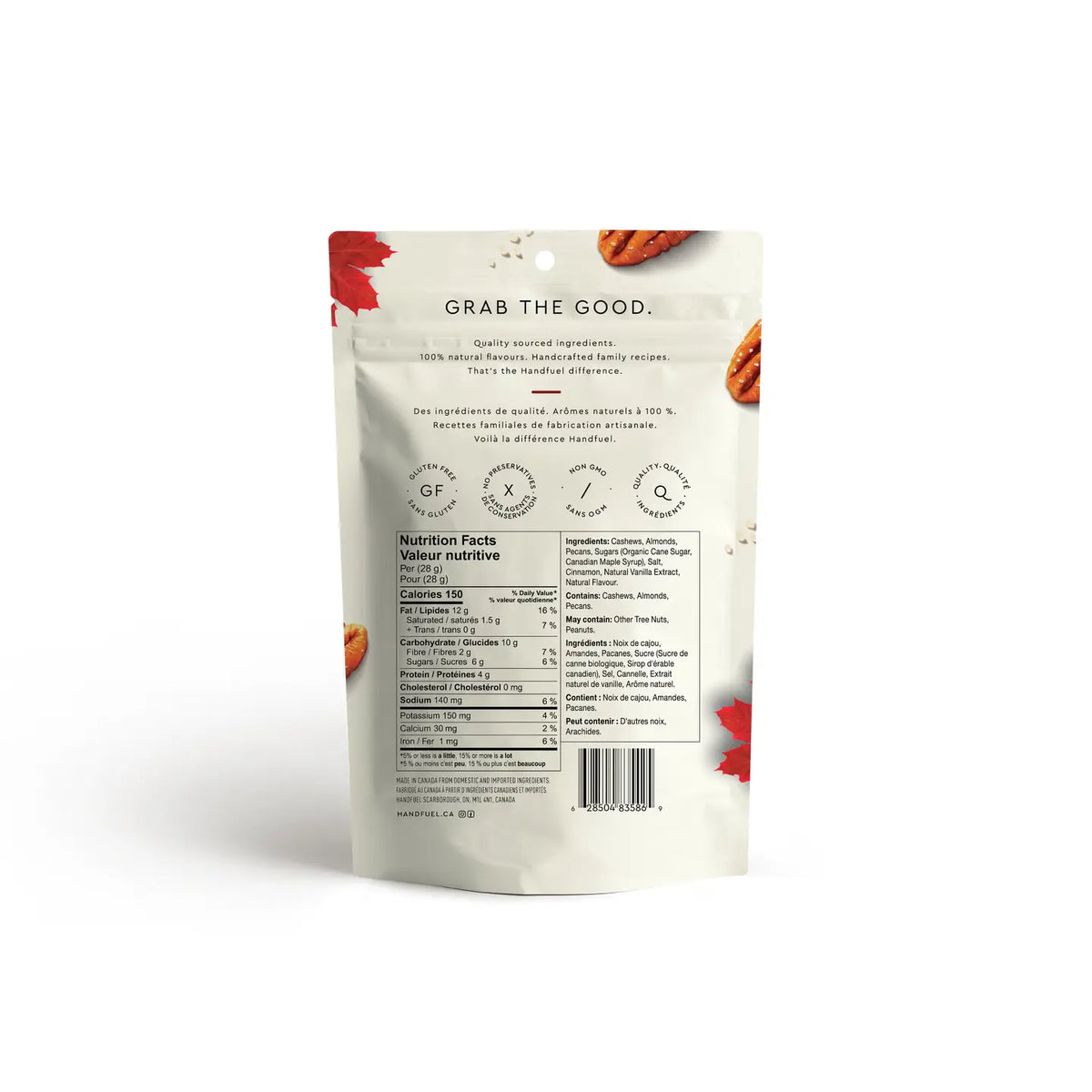 Canadian Maple Deluxe Mixed Nuts