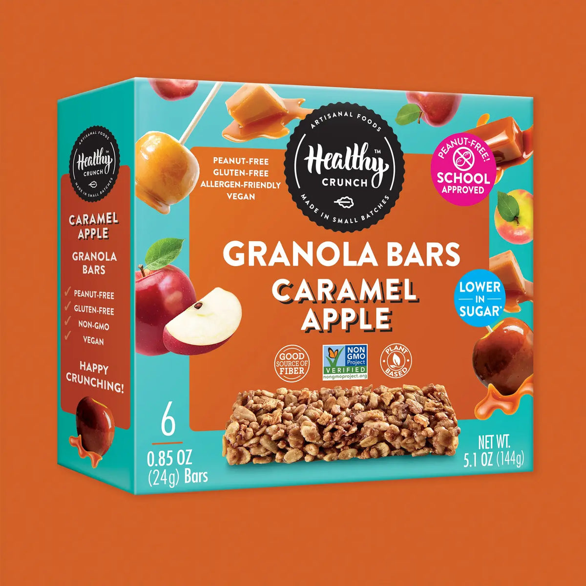 Caramel Apple Granola Bars
