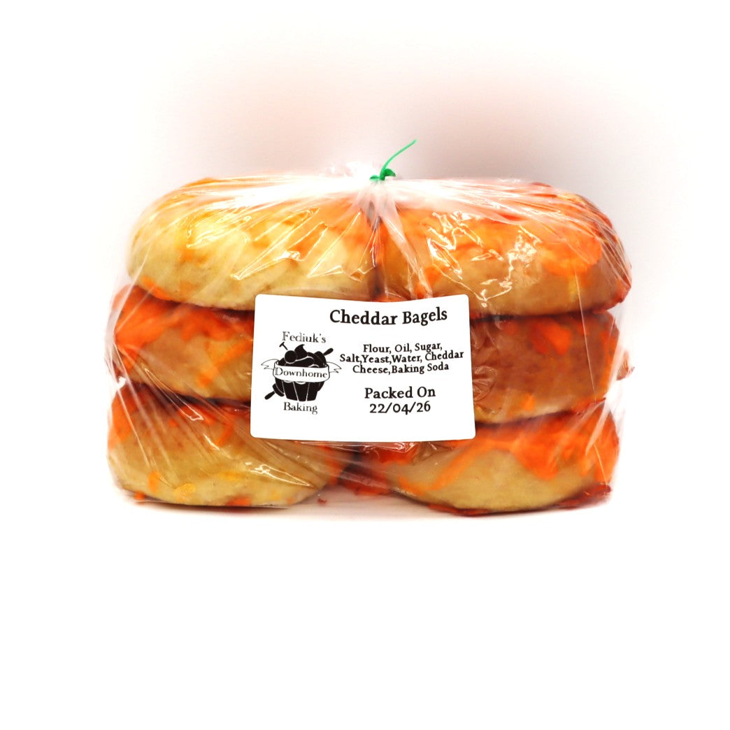 Bagels - Cheddar - 6 Pack