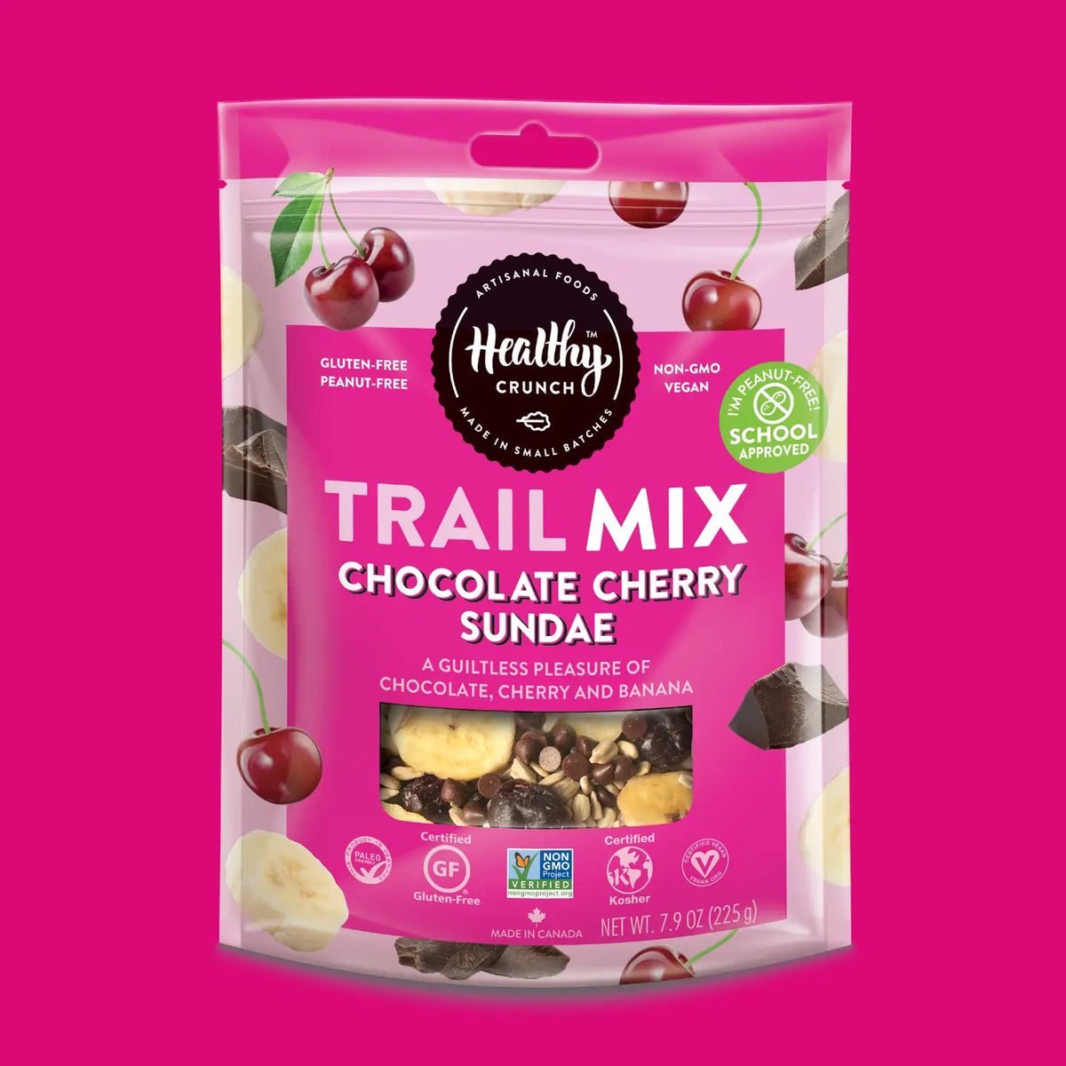 Chocolate Cherry Sundae Trail Mix