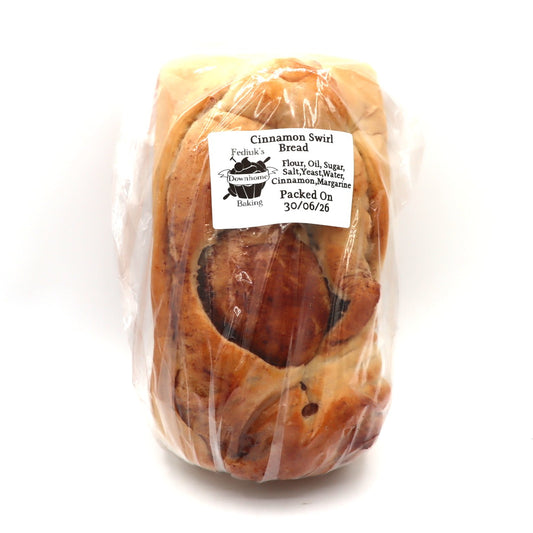 Cinnamon Swirl - Fresh Baked Bread