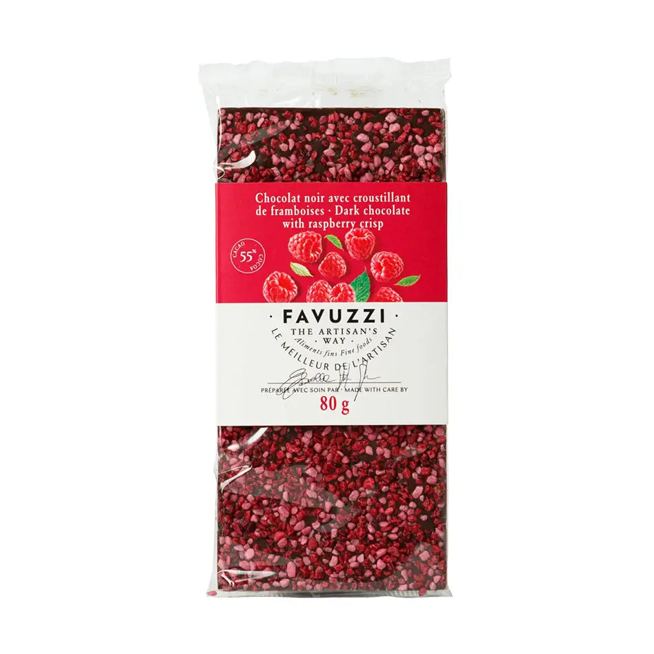 55% Cocoa Raspberry Chocolate Bar
