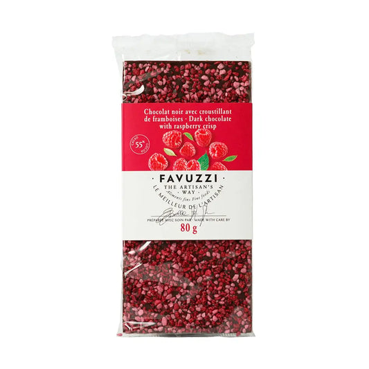 55% Cocoa Raspberry Chocolate Bar