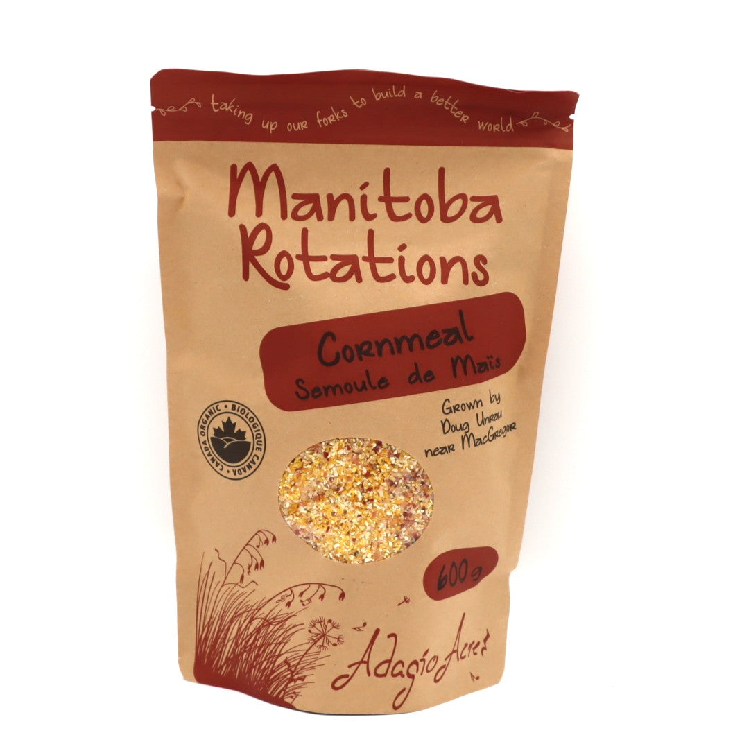 Cornmeal - Organic - Manitoba Rotations by Manitoba Rotations - Adagio Acres — Grains — Manitoba Rotations – Organic Cornm...