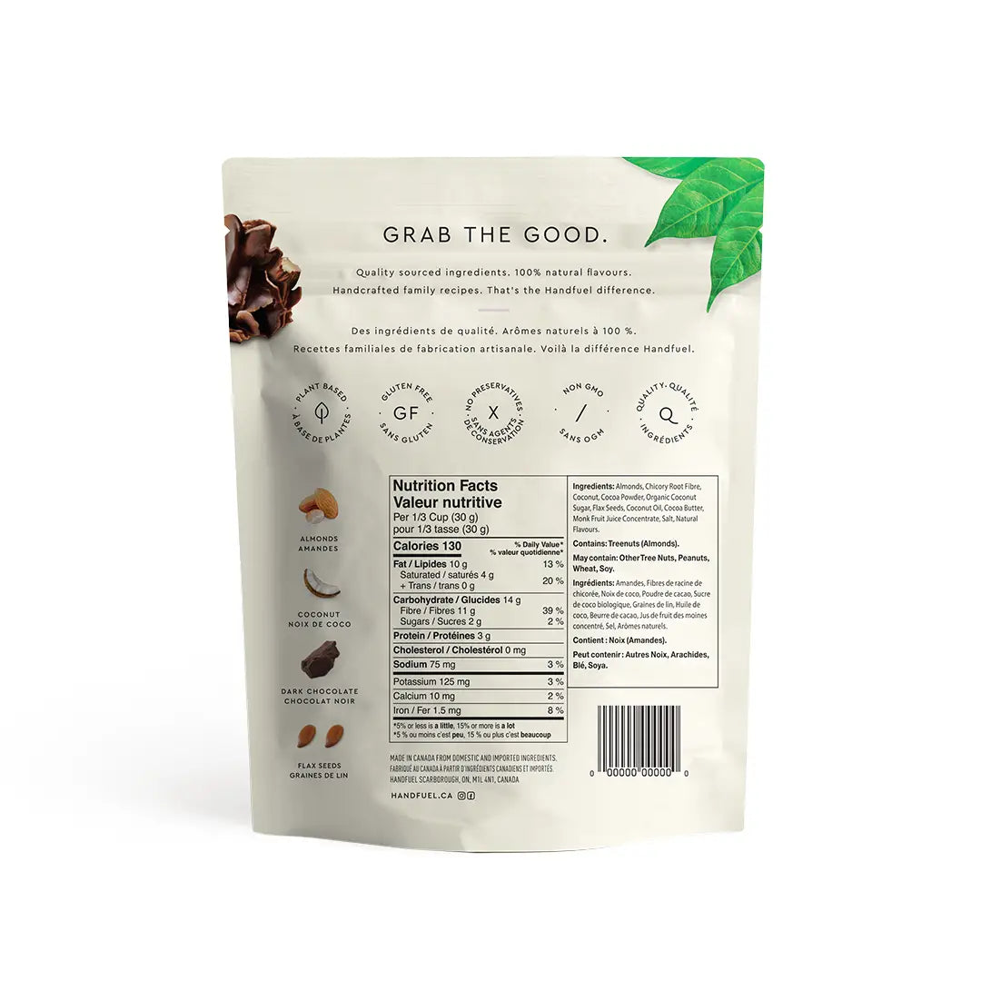 Dark Chocolate Almond Clusters