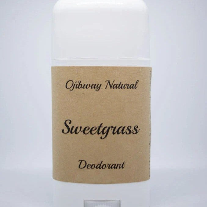 Deodorant - Sweetgrass by Ojibway Natural — Ojibway Natural Deodorant – Aluminum- Free, Long Lasting Protection ( 110g) Stay