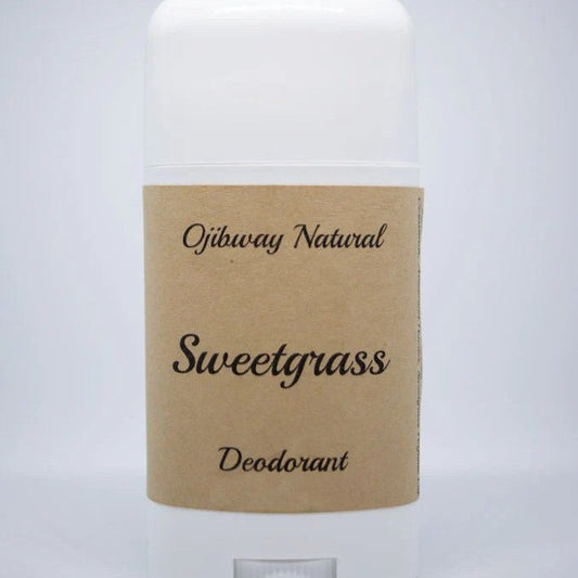 Deodorant - Sweetgrass by Ojibway Natural — Ojibway Natural Deodorant – Aluminum- Free, Long Lasting Protection ( 110g) Stay