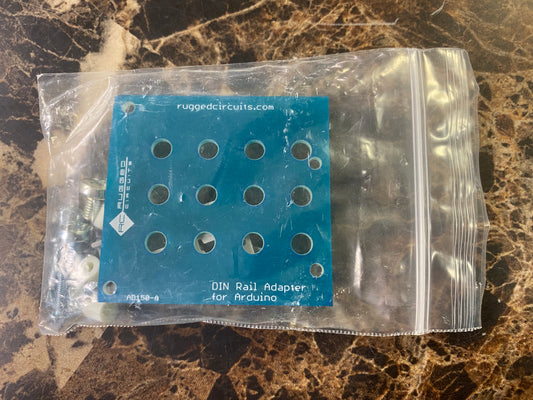 DIN Rail Mount Adapter for Arduino