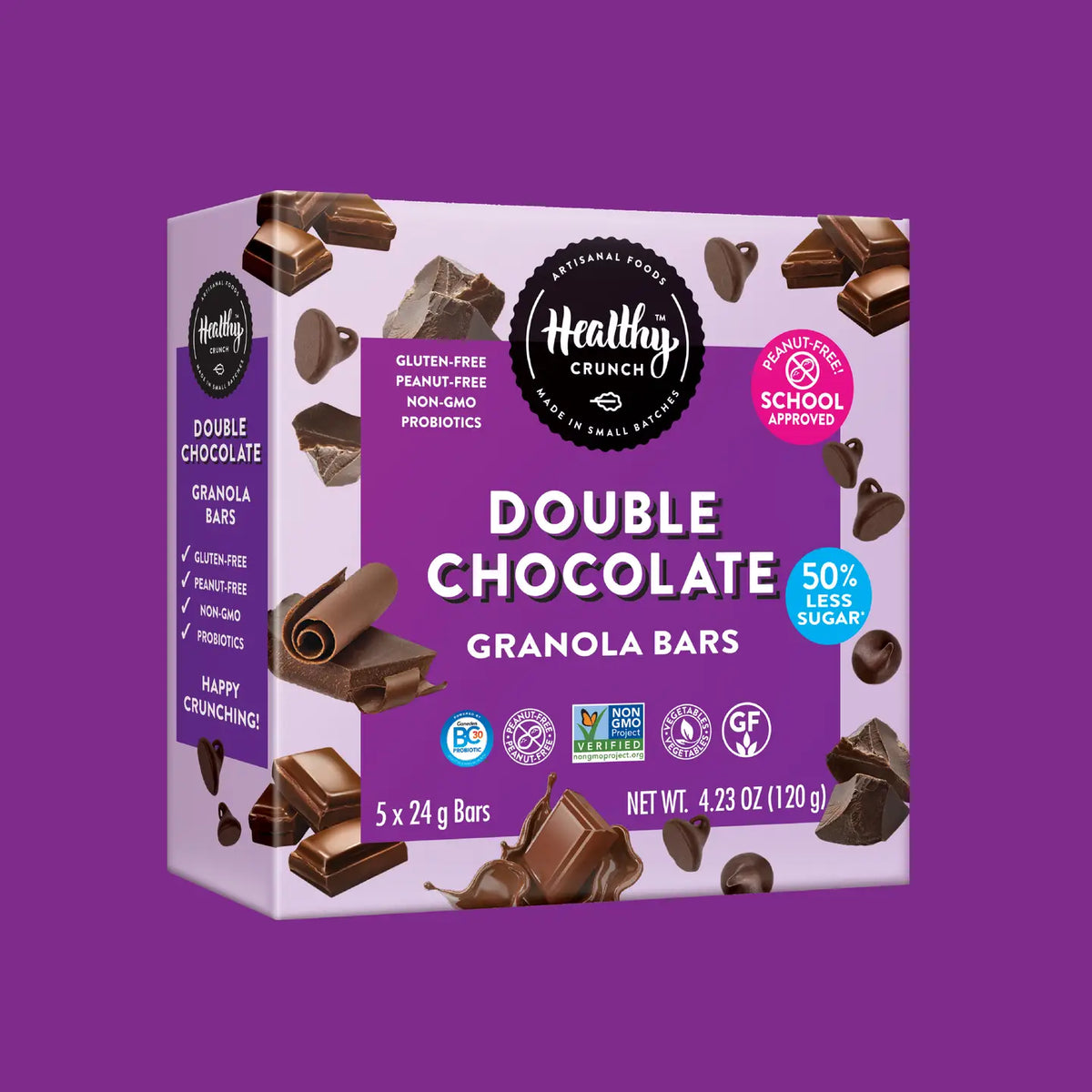Double Chocolate Granola Bars