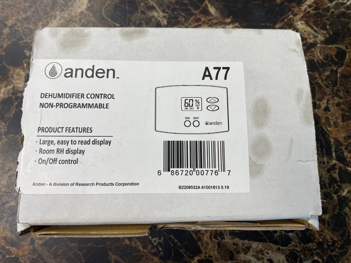 Dehumidifier Control Non-Programmable